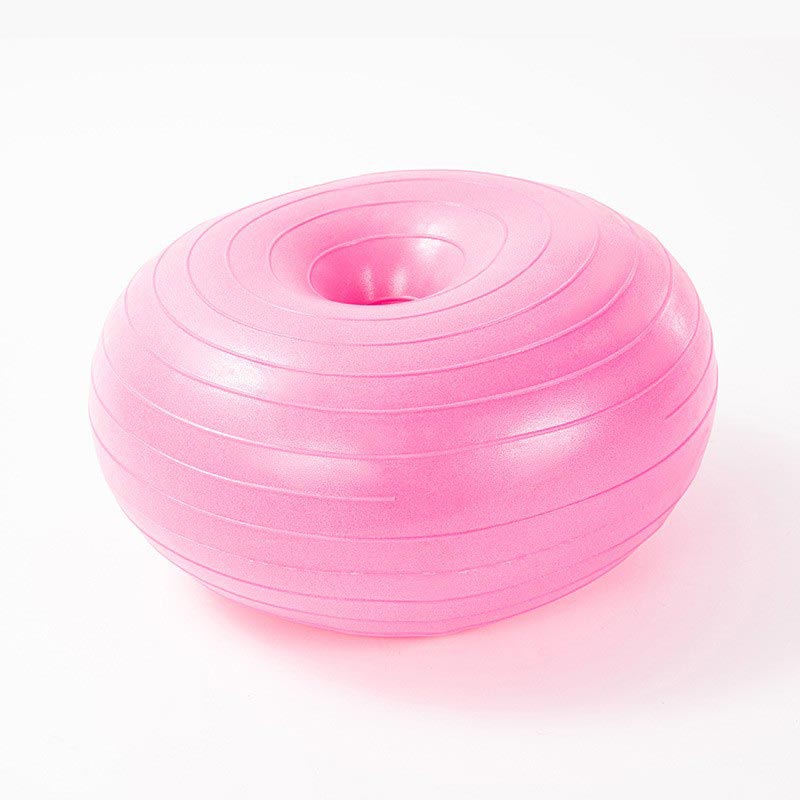 Boule de yoga en PVC en forme de beignet