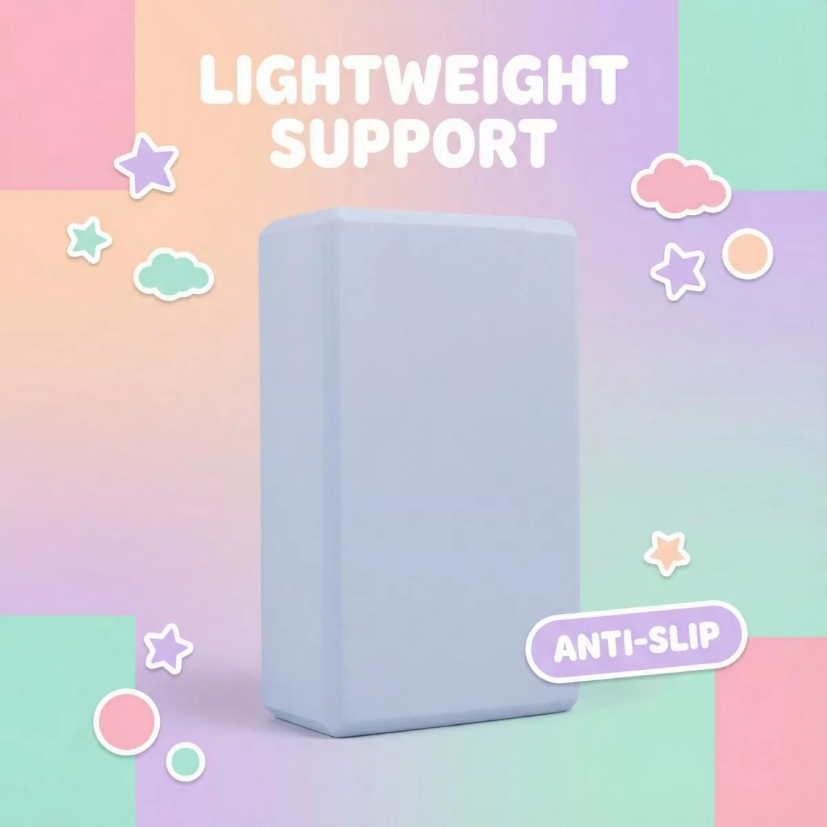 Round Edge EVA Yoga Block