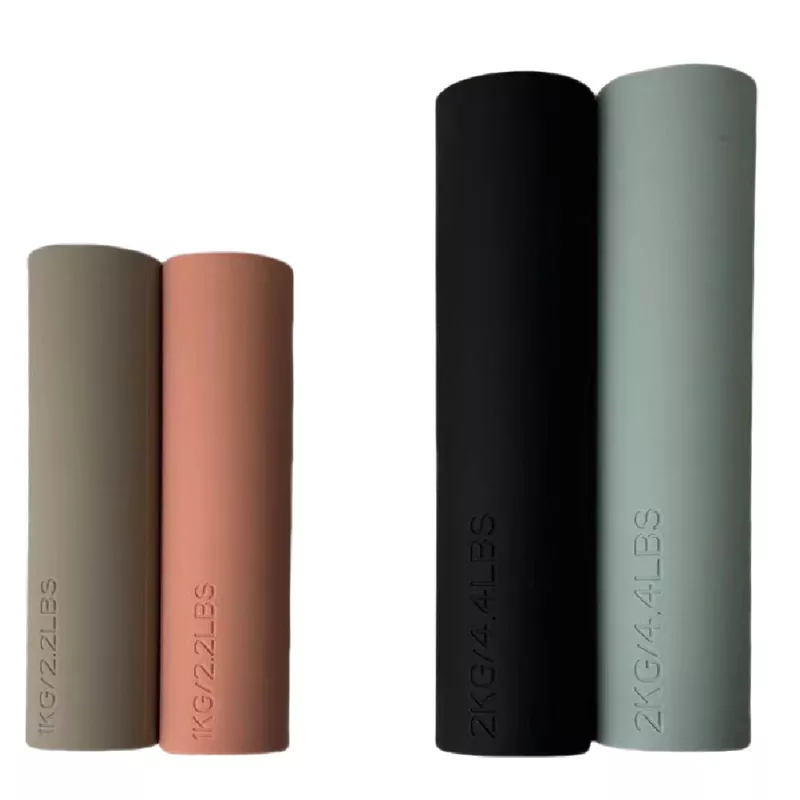 Haltères plats en silicone